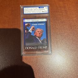 Trump Collectable Card