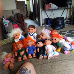 Vintage Troll Dolls 