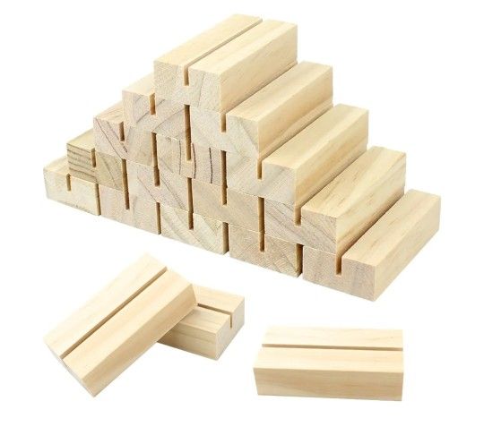 Wood Place Card Holder