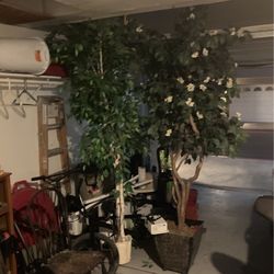Two Artificial 8foot+ Trees