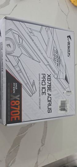 Aorus X870E pro ice MB