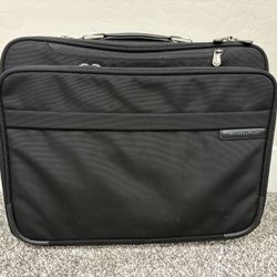 BRIGGS & RILEY ‘Travelware’ Black Nylon Wheeled Briefcase
