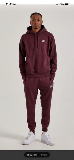 Nike burgundy set
