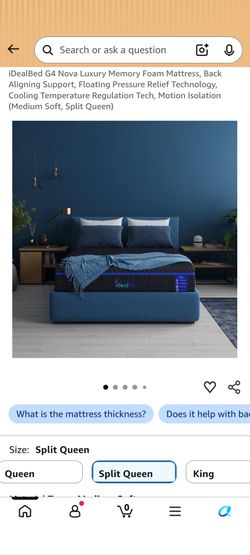 iDealBed G4 Nova with Adjustable Base