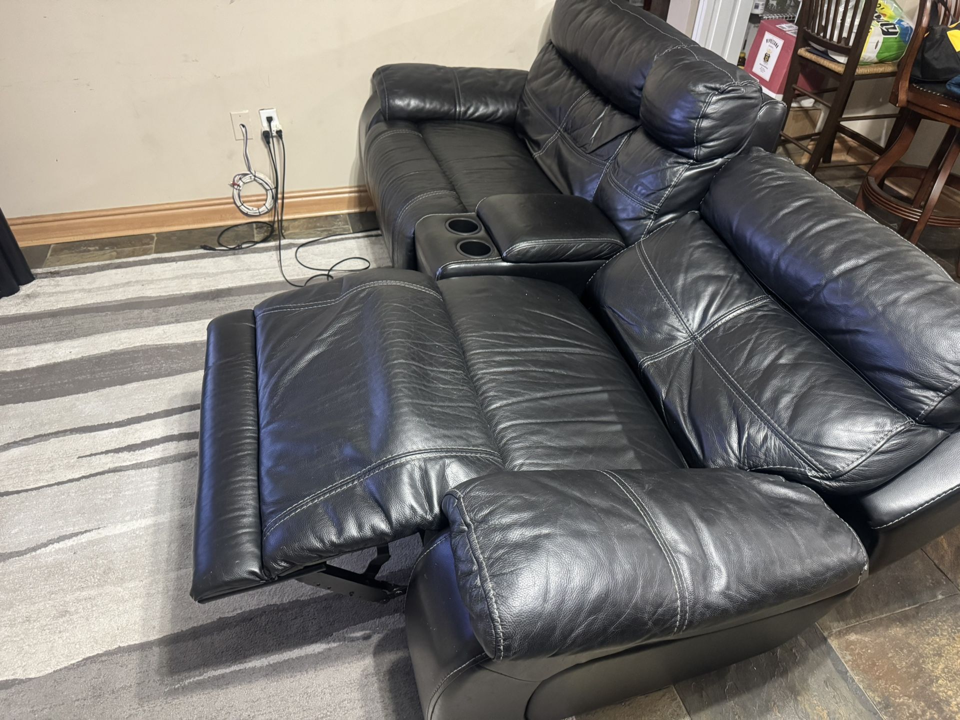 Sofa Leather Recliner Couch