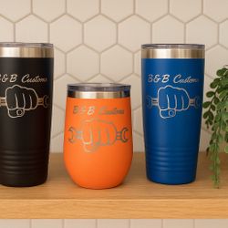 Custom Engraved Tumblers 