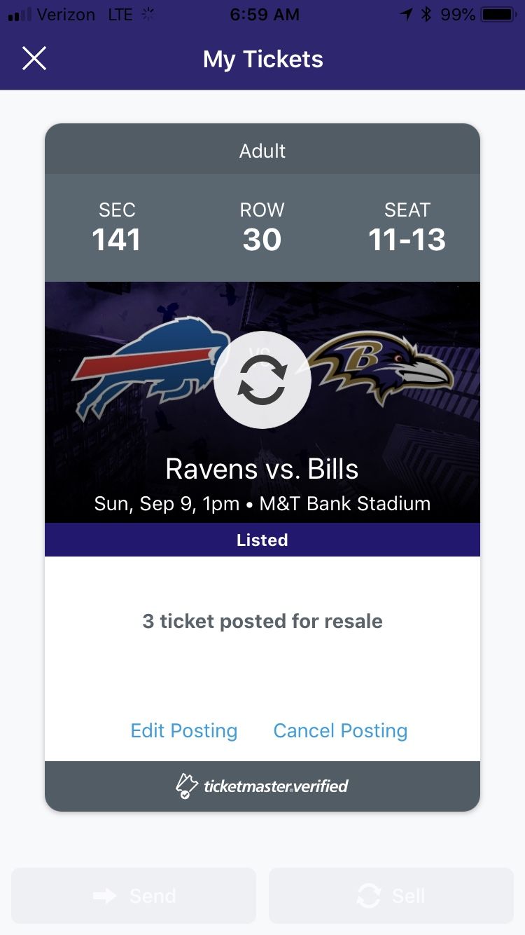 Bills vs. Ravens tickets