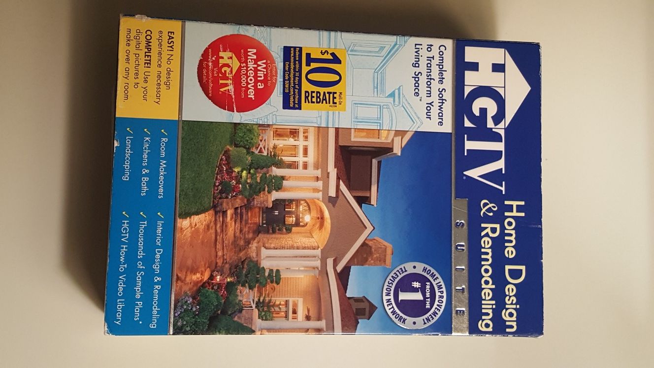 HGTV Home Design and remodeling software