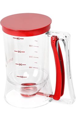 Batter separator Cupcakes Pancakes Cookie Cake Waffles Batter Dispenser cookie separator batter Cream Speratator Cup Measuring Baking Tools