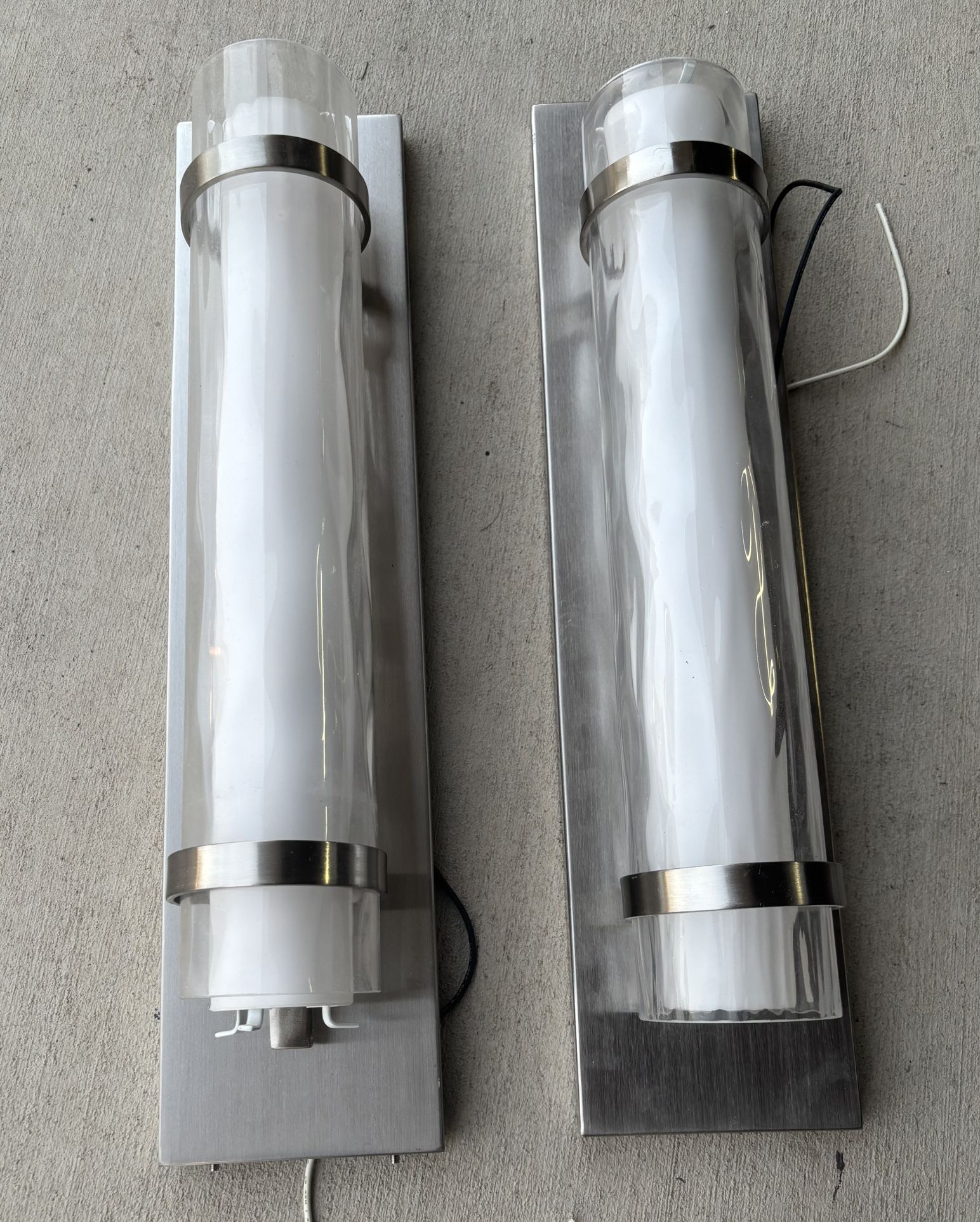 Two Sconce Light Fixtures
