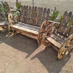 Chairs And Bench
