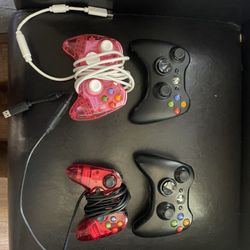 Xbox 360 Controllers  $60 Obo For All