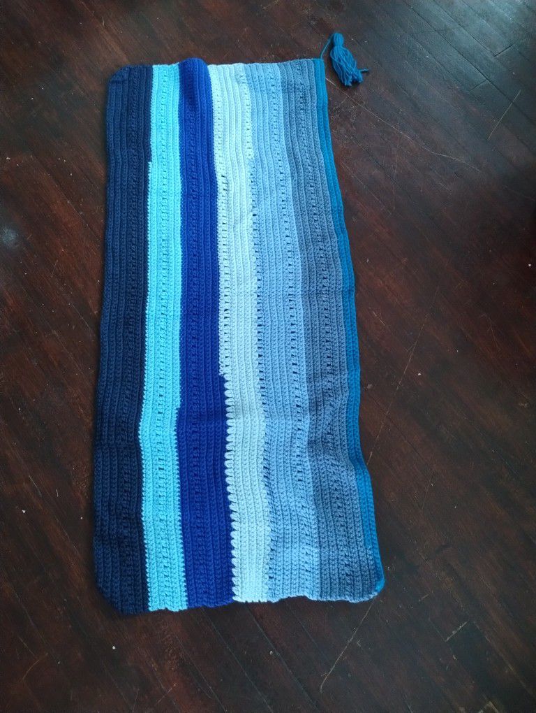 Blue Mix Small Blanket 