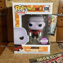 Funko Pop Jiren Limited Convention Exclusive #516