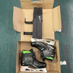 Bauer Konnekt Skates Size 9 Plus Two Sets Of Pulse Plus Steel