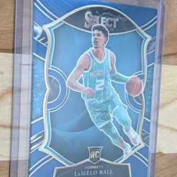 2021 Select LaMelo Ball Rookie Teal Concourse
