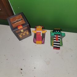 Minecraft Movie Toys From Mcdonalds