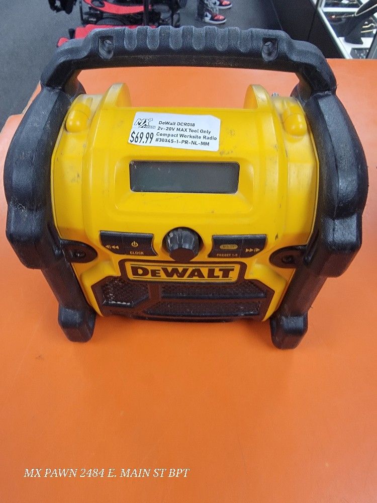 Dewalt DCR018 Worksite Radio