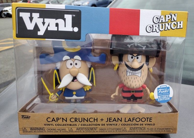 Vynl. Cap'n crunch + jean lafoote limited edition
