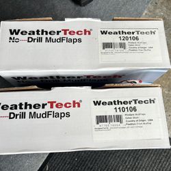 Mudflaps WeatherTech no drill