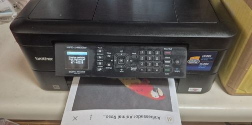 BROTHER Printer MFC-J480DW w/ ink