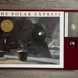 The Polar Express  Gift Set Narrated By William Hurt Book/Cassette/Bella