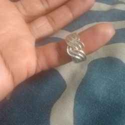 10k Yellow Gold With Tiny Diamonds 