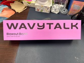 NEW WAVYTALK Blowout Boost Ionic Thermal Brush – Pink – Unopened
