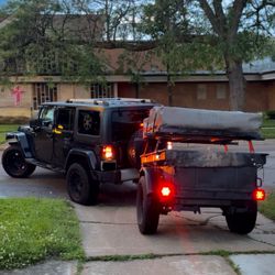 M100 Military Tent  Trailer 