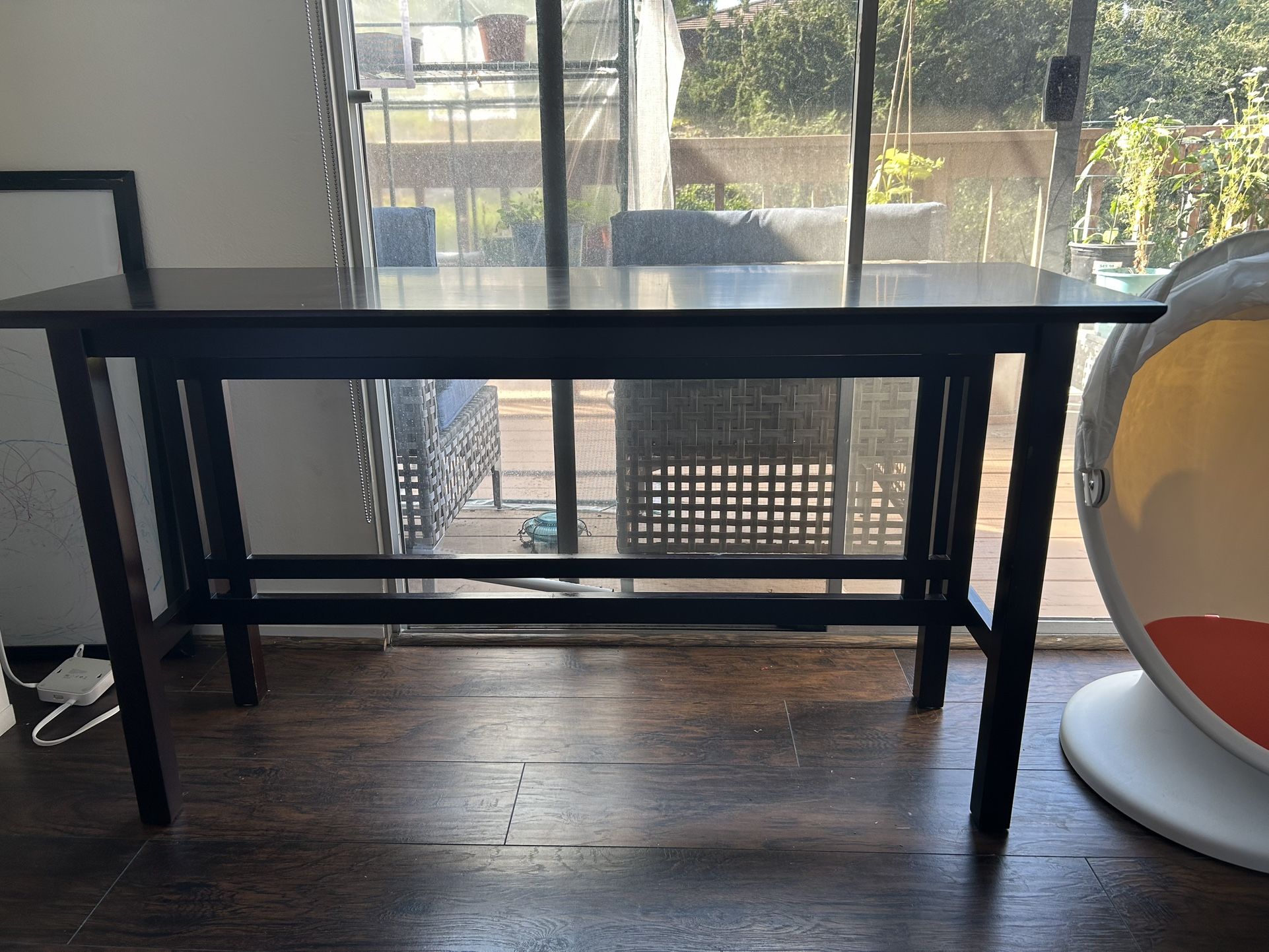 Console Table Or Desk, Wood, Beautiful Color