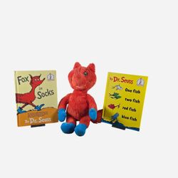 Dr. Seuss Books and Plush Bundle