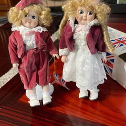 Wimbledon Collector Porcelain Dolls