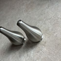 Pewter  Salt And Pepper Shakers
