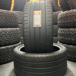 265/35R20 Michelin Pilot Sport 4s Full Pair of 2 Tires