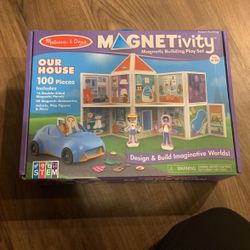 Melissa And Doug Magnetivity Building Set 