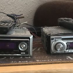 Two Kenwood Car Stereos-Working