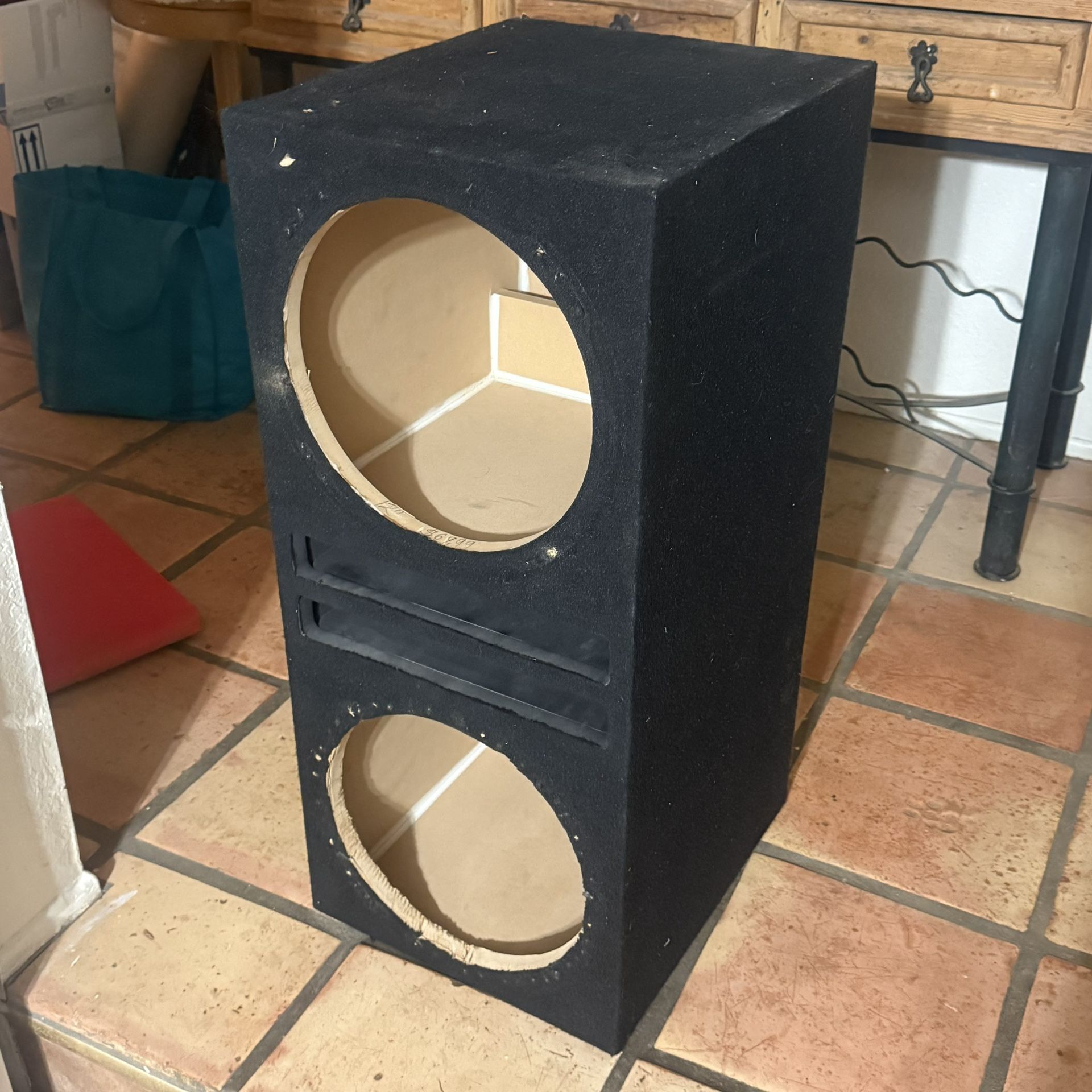 Subwoofer Box Two 12’s