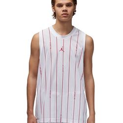 Air Jordan Basketball Jersey Mens XL White Red Pinstripe New DM1380 100