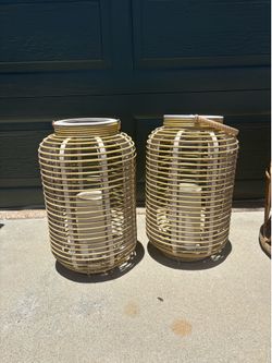 FREE - (2) Outdoor Lights (Battery Powered)