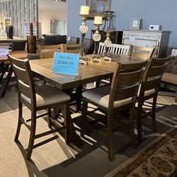 7PC Counter Height Set