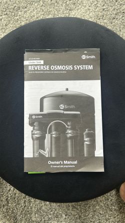 AO Smith Reverse Osmosis Water Filtration System