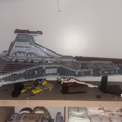 LEGO Star Wars UCS Venator, interceptor and starfighter