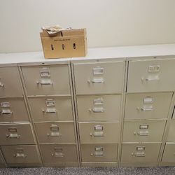 6 File Cabinets 