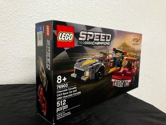 LEGO Speed Champions Chevrolet Corvette C8.R & 1969 Chevrolet Corvette #76903