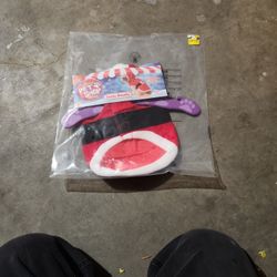 Dog Christmas Costume Male Size Small Santa