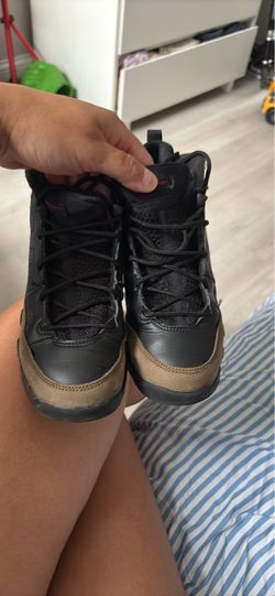 Air Jordan 9 Retro Olive Sneakers- Size 1.5Y