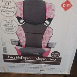 Evenflo kids sport 2 in 1 car seat