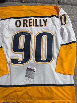 Ryan O'Reilly Signed Autograph Custom Jersey - JSA Coa - Nashville Predators