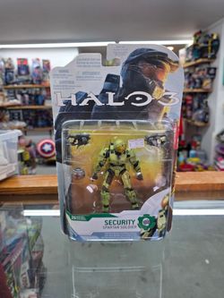 McFarlane Halo 3 Security Spartan Soldier Series 4 Action Figure New Sealed 2009