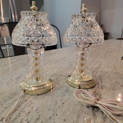 Beautiful Set Of Vintage Lamps